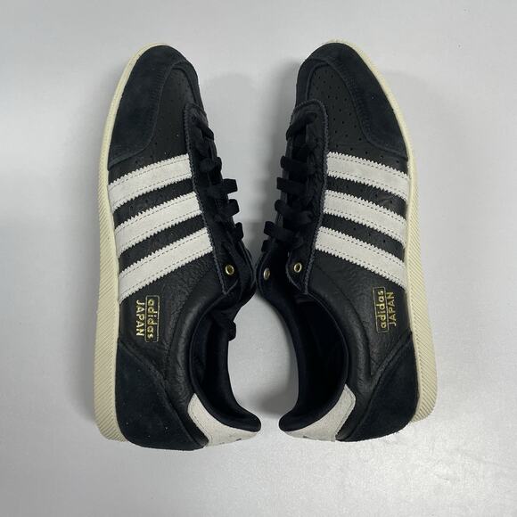 Adidas Japan Black White IH5490 Size 8.5 Low Profile Sneaker Y2K Trendy Shoe - Picture 6 of 9